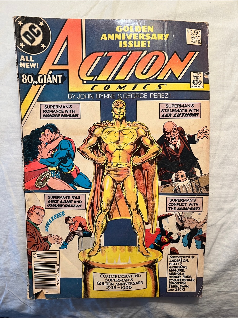 DC Action Comics Golden Anniversary Issue No 600